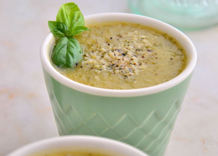 Nourishing Zucchini Tarragon Soup