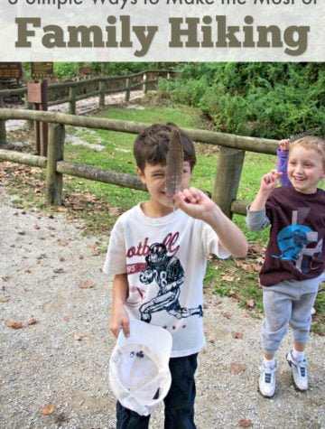 A family hike is a wonderful way to spend time together in nature and get some great exercise. If you're nervous about hiking with little kids, here's how to enjoy a great day without overdoing it.