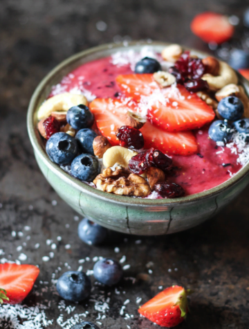 Berry Enchanted Summer Dream Smoothie Bowl