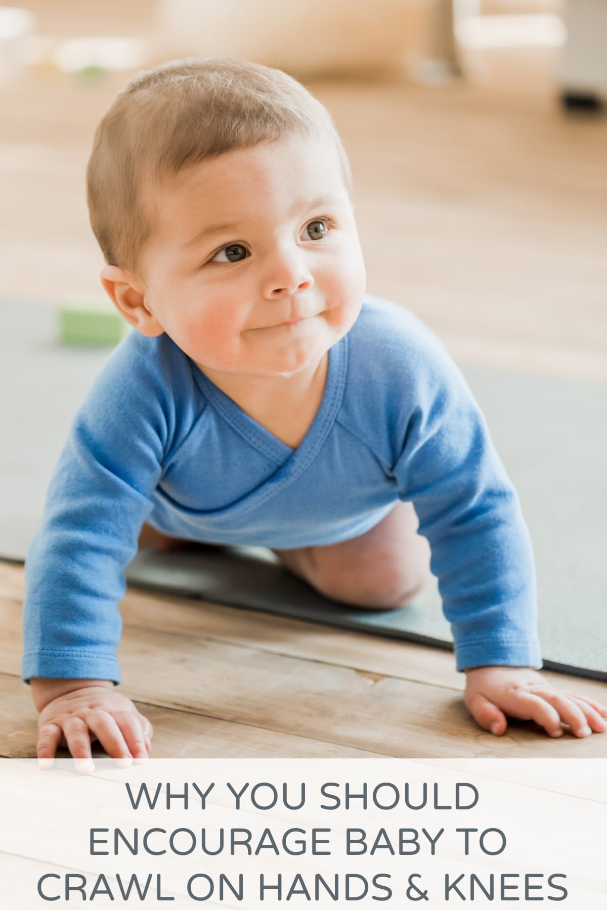 baby walking on knees