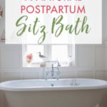 Natural Postpartum Sitz Bath