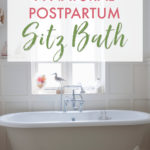 Natural Postpartum Sitz Bath