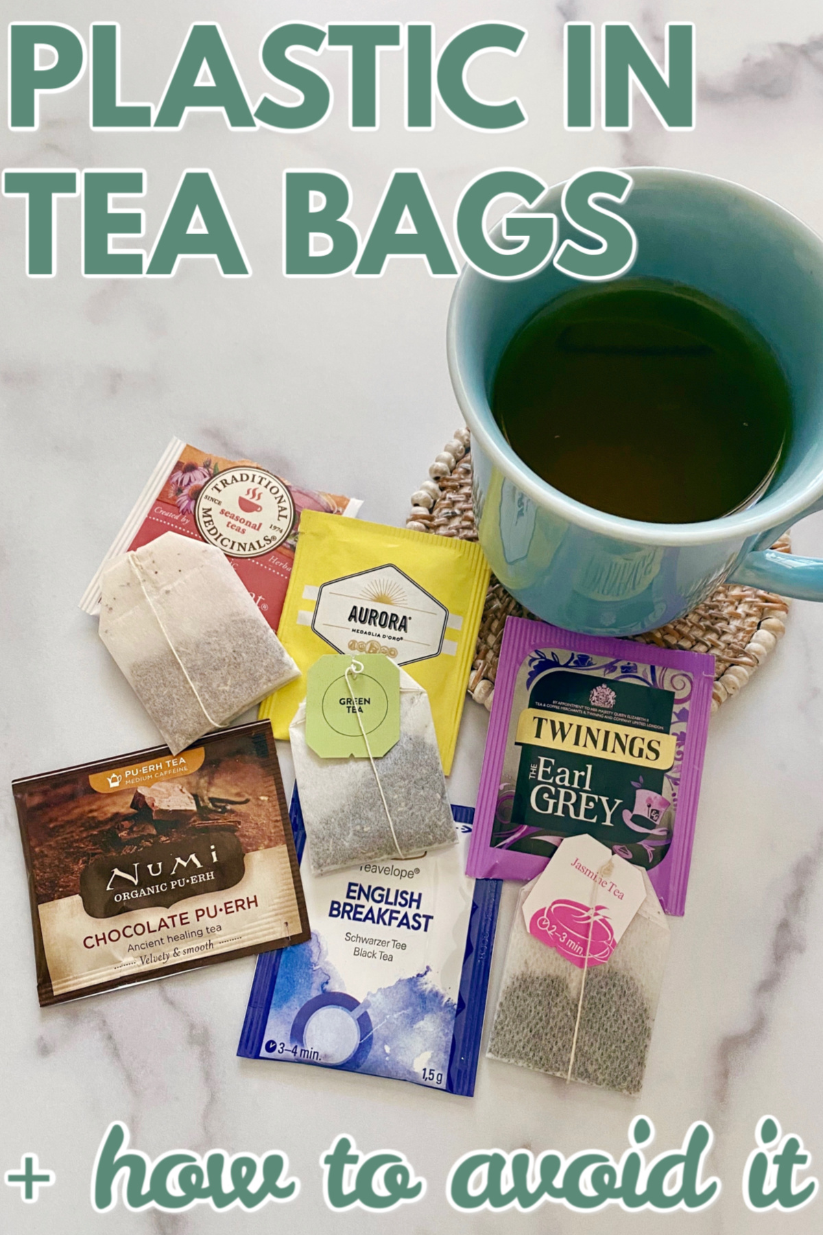 Plastic in Tea Bags (and all the brands that do & don't contain it)