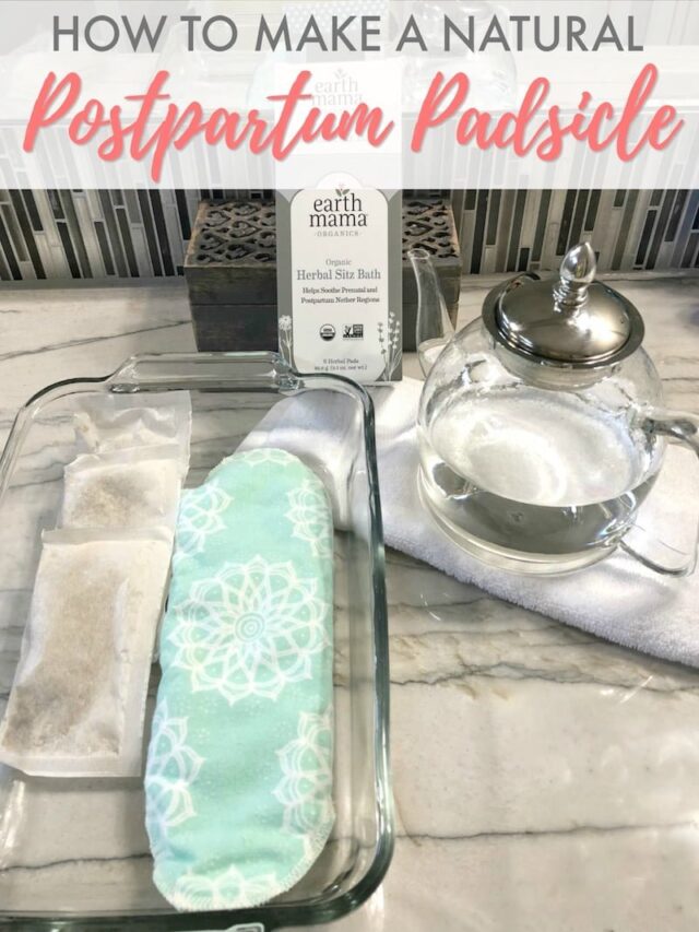 DIY Padsicles for Postpartum Recovery Story