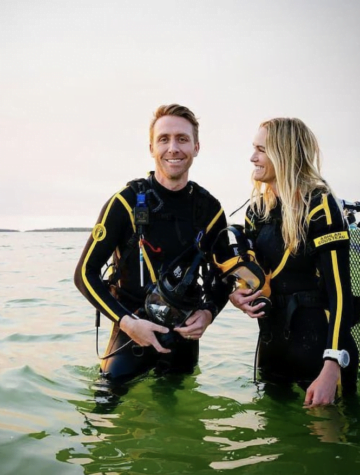 Philippe Cousteau, Jr and wife Ashlan