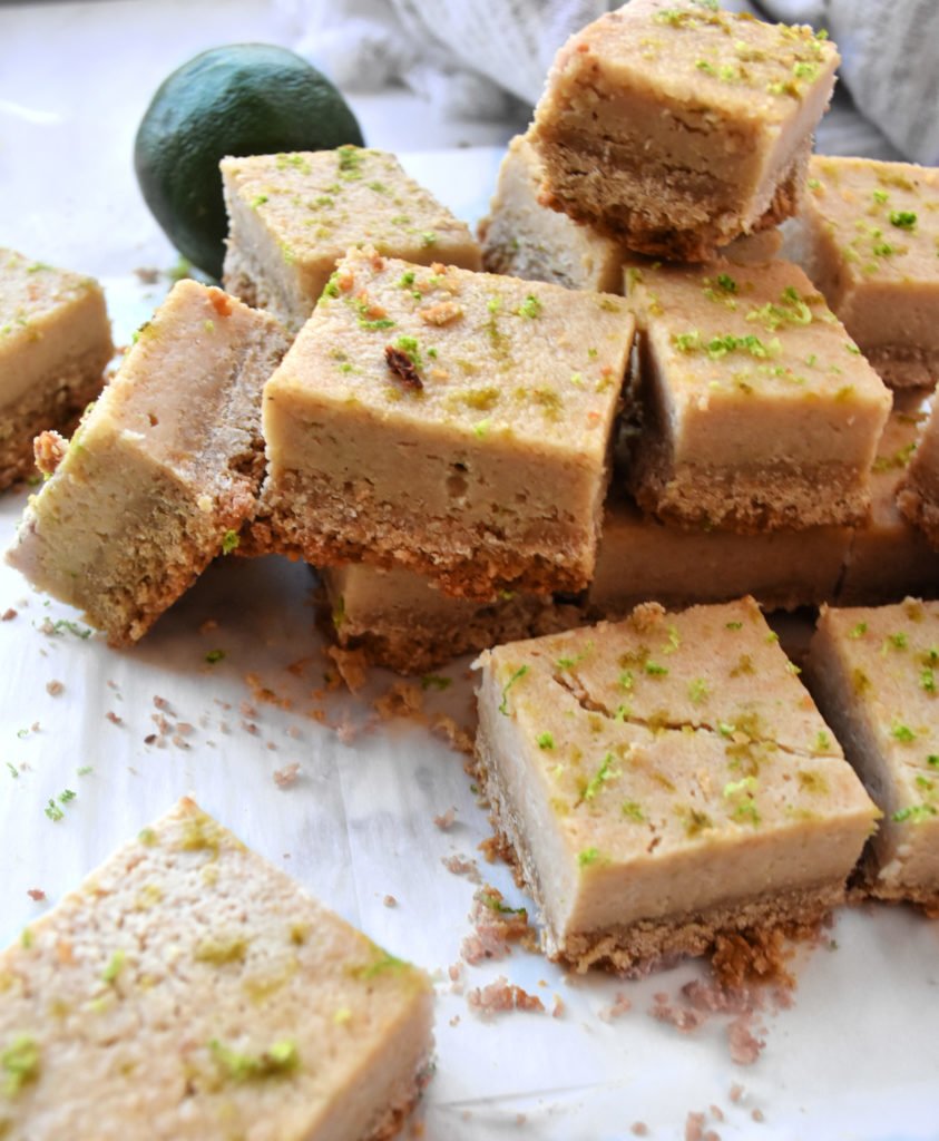 Gluten-Free Cashew Lime Bars Recipe