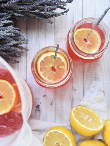 Fresh Lavender Lemonade