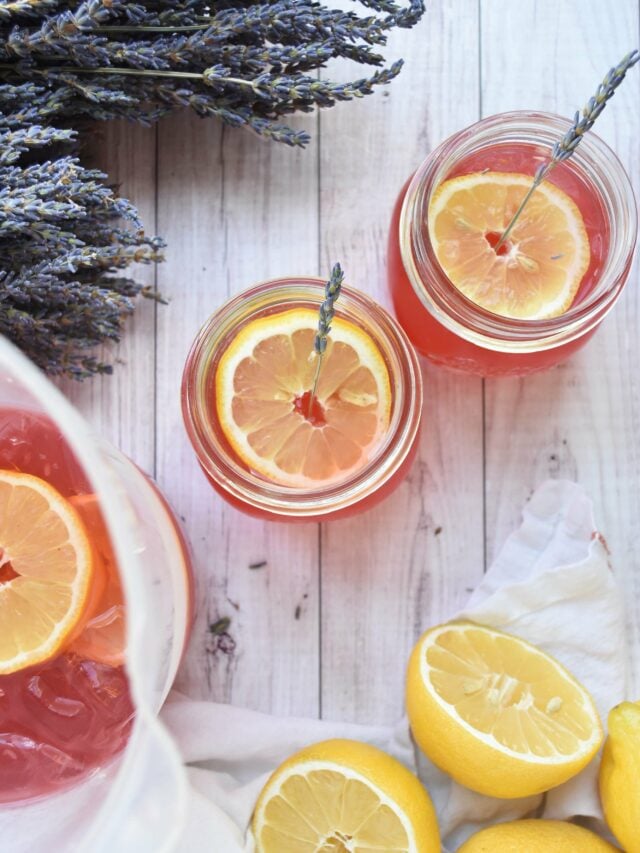 Refreshing & Relaxing Lavender Lemonade Story