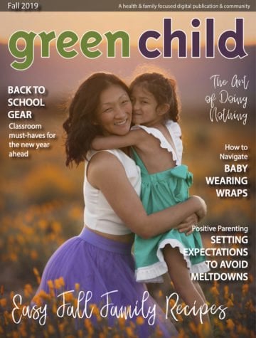 Cover of the Fall issue of Green Child Magazine
