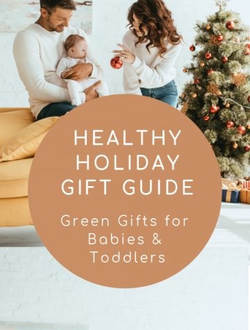 Green gifts for babies and toddlers