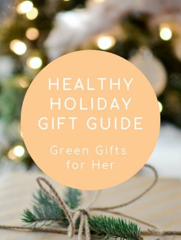 Holiday Green Gift Guide: Green Gifts for Her