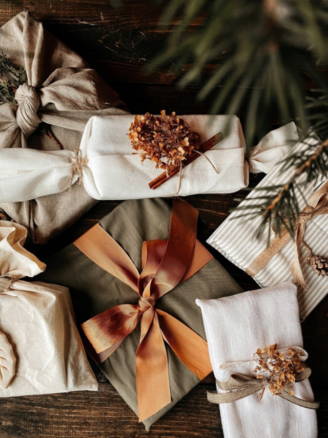 Gorgeously Green Gift Wrapping Ideas