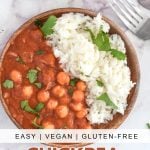 Chickpea Tikka Masala recipe