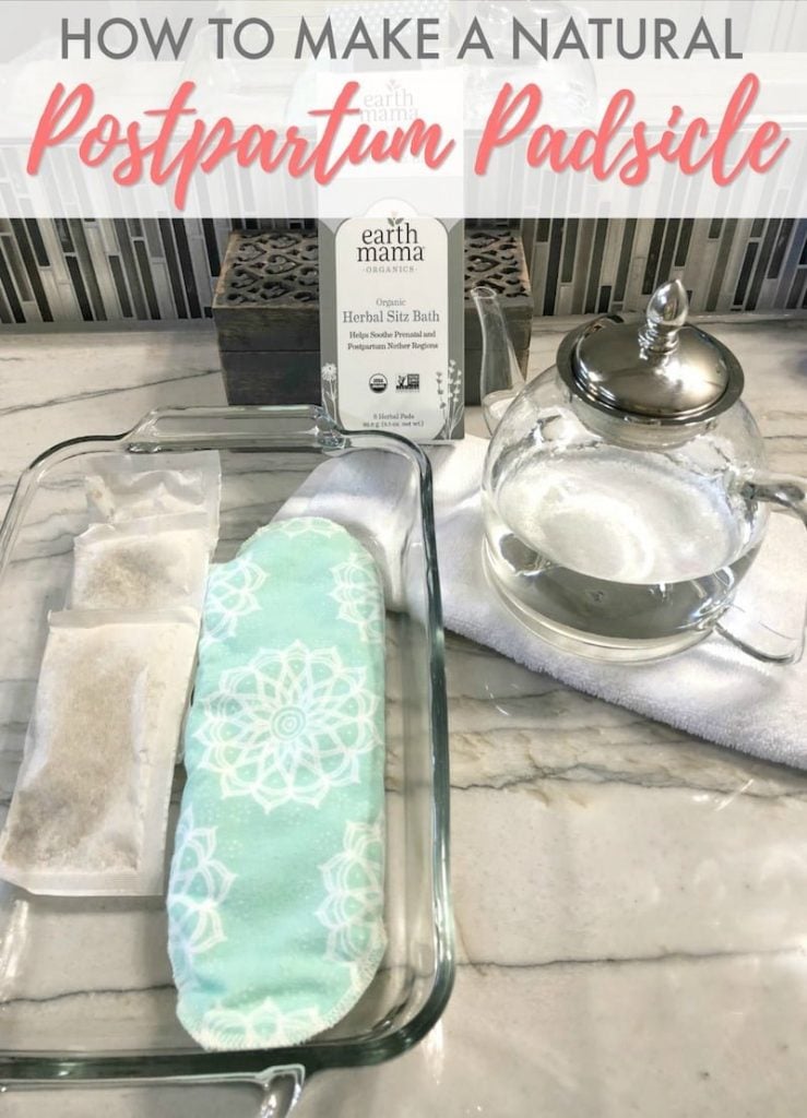 DIY Padsicles - Easy Instructions for Frozen Postpartum Pads