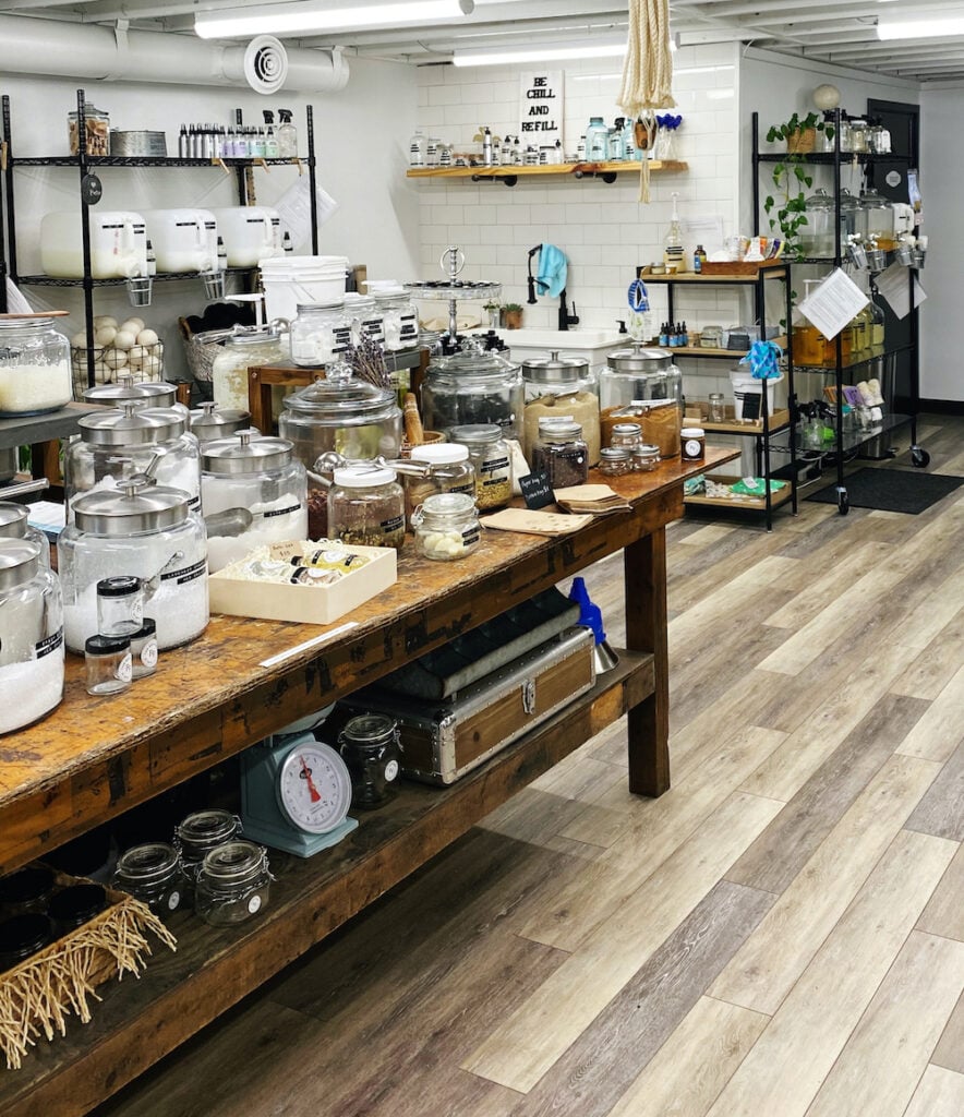 How to Shop At a Plastic-free or Refill Store