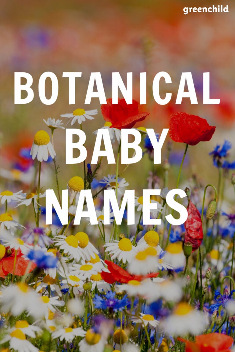 Botanical Baby Names That Are Always in Season