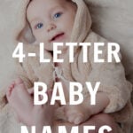 4 letter baby names