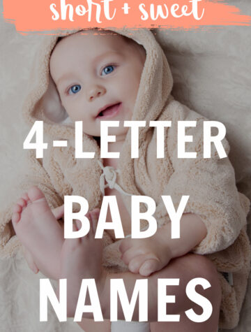 4 letter baby names