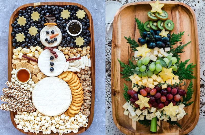 Holiday Snack Boards: Healthy &amp; Festive Party Tray Inspiration