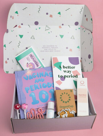 teen menstrual cup kit