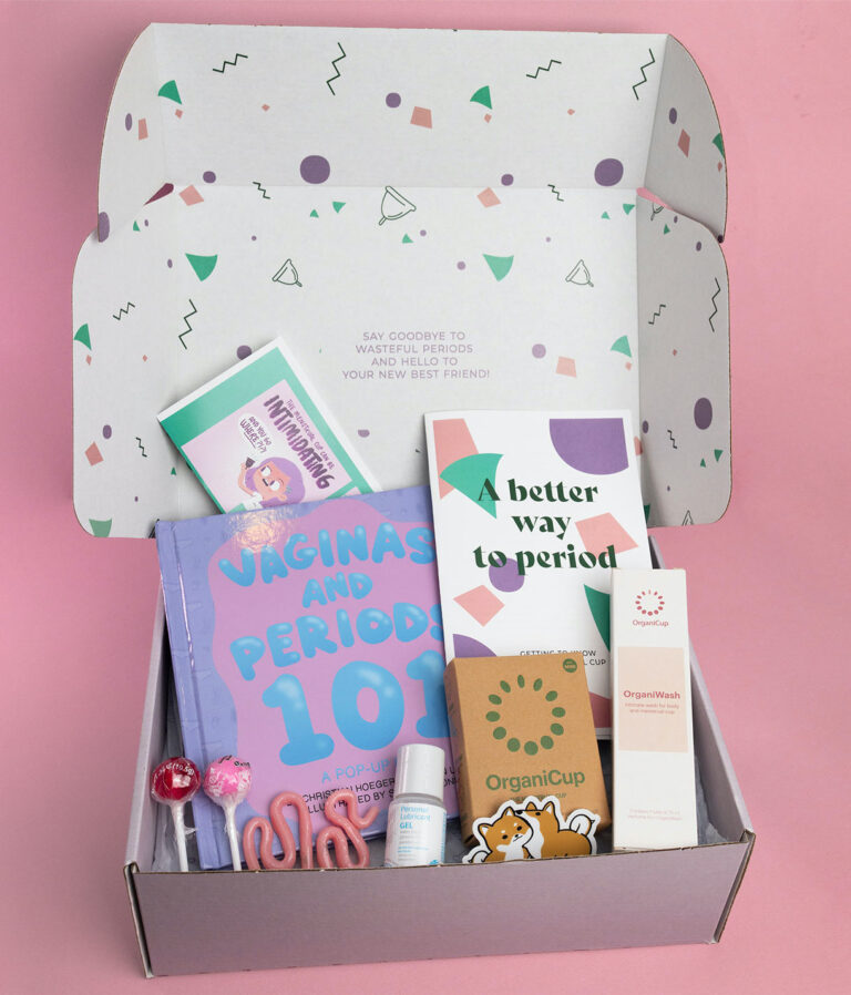Encourage period positivity with the first teen menstrual cup kit