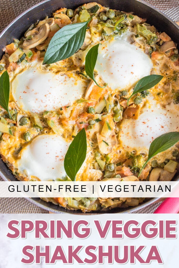 Healthy Spring Veggie Shakshuka