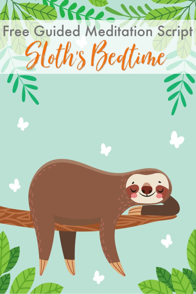 Kids’ Guided Meditation for Sleep: Sloth’s Bedtime