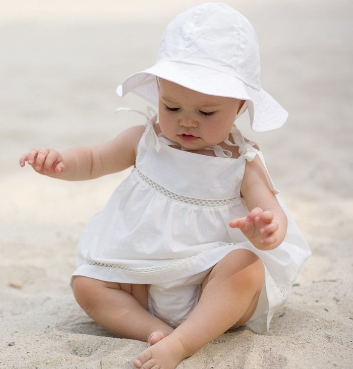 sun hat baby beach gear