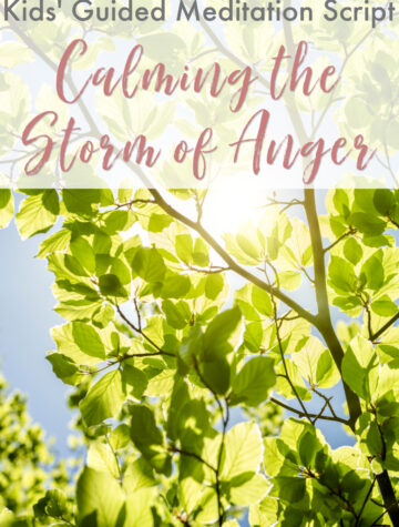 Guided Meditation for calming anger