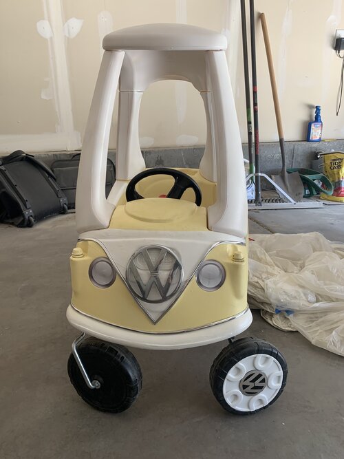 Cozy Coupe Makeover Repurposed Toys