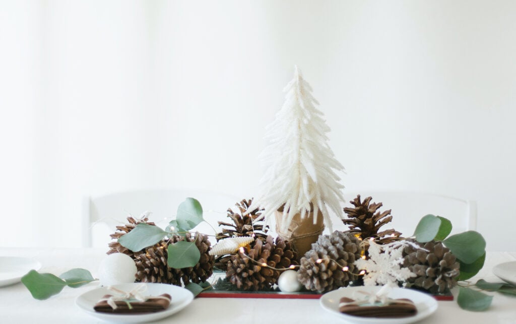 Deck the halls naturally! How to use simple, natural Christmas decor for a beautiful, relaxing, and festive home during the holidays.