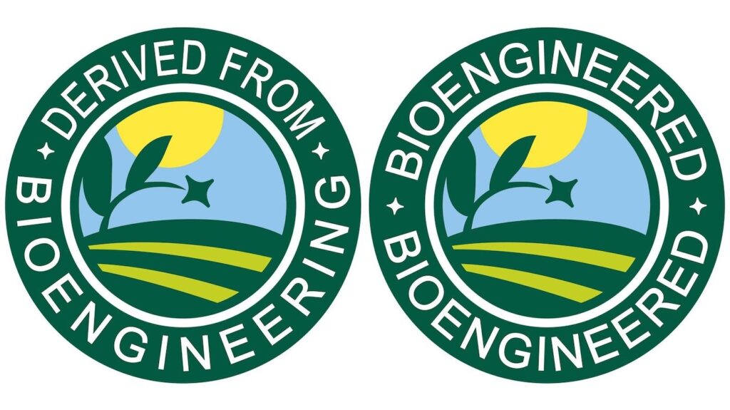 USDA bioengineered foods logos