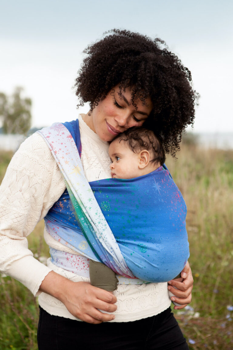 Babywearing Giveaway: Win this organic cotton wrap from Oscha Slings