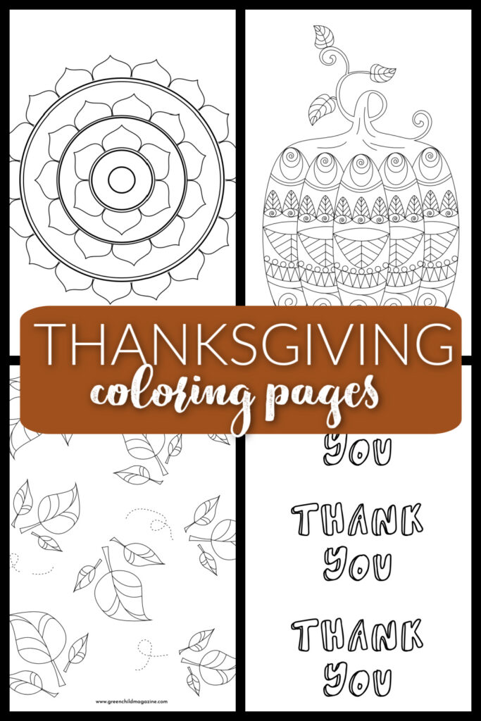 thanksgiving coloring pages