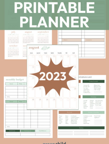 2023 customizable printable planner