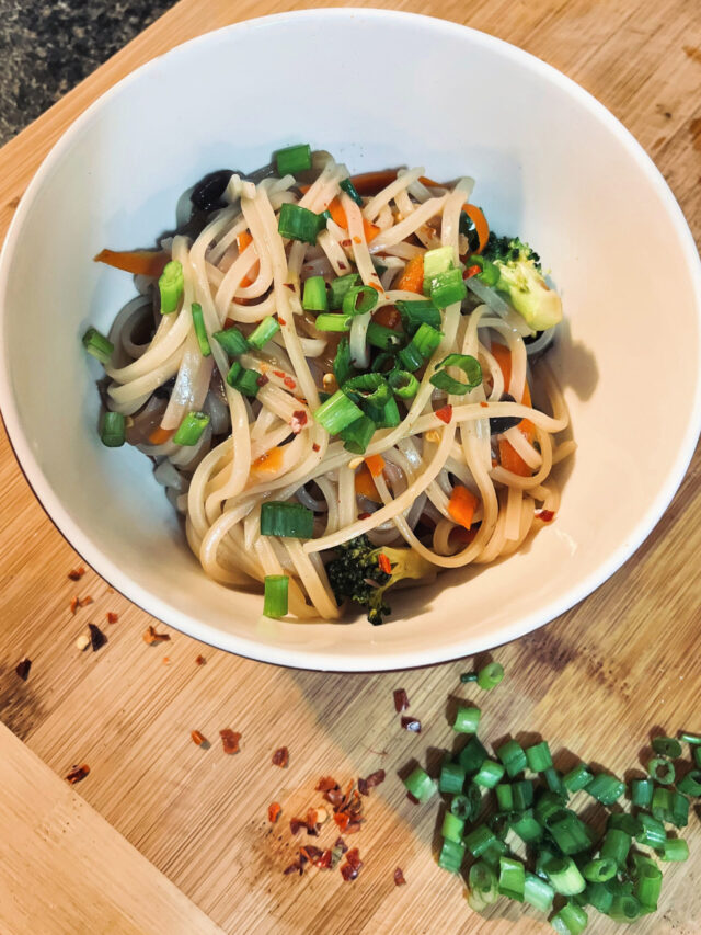 Easy Thai Noodle Bowl Recipe Story
