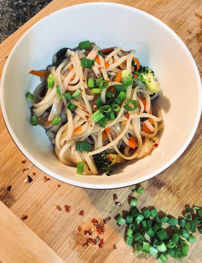 Thai noodle bowl recipe