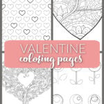 valentines day coloring pages