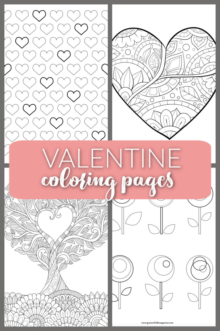 5 Free Mindful Valentine’s Day Coloring Pages for Kids
