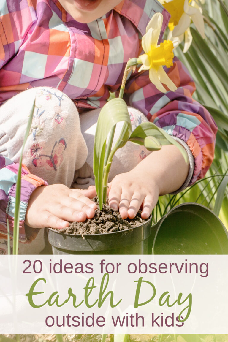 22 Ideas for Celebrating Earth Day with Kids Outside