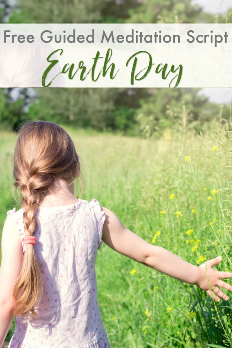 Encourage a lifelong love of nature with this Earth Day meditation for kids