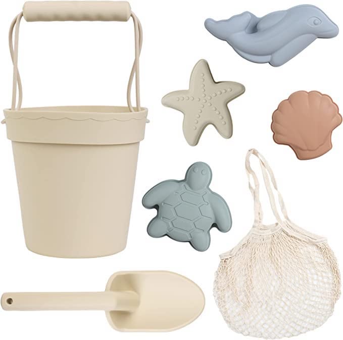 silicone baby beach toys