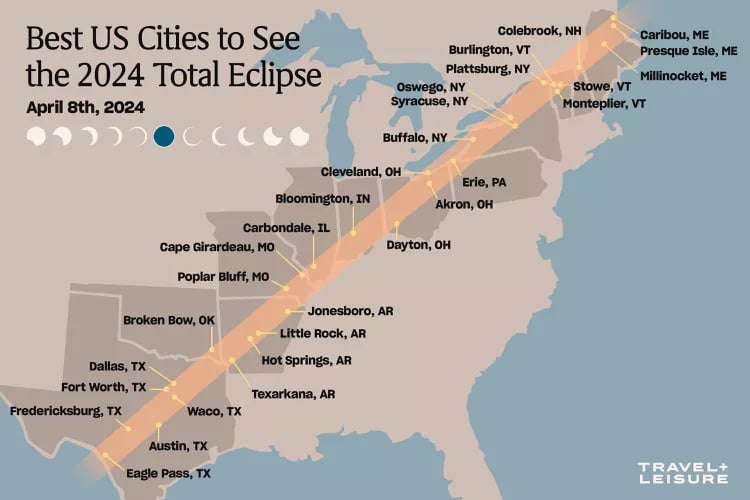 2024 solar eclipse path