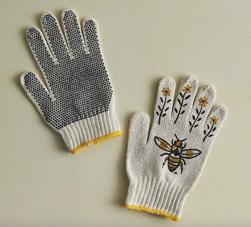 gardener bee gloves