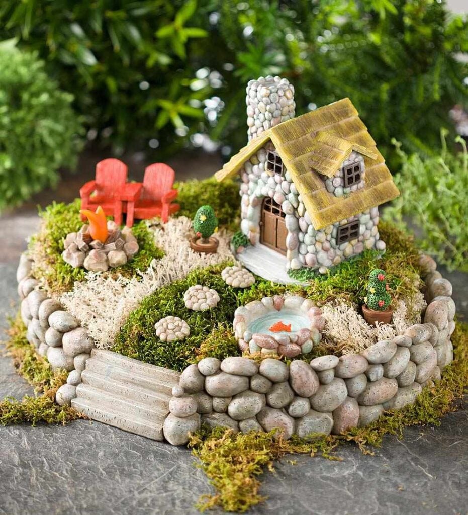 fairy garden house