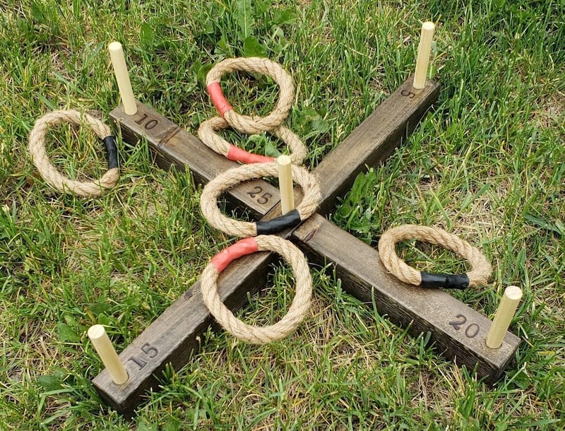 outdoor ring toss game