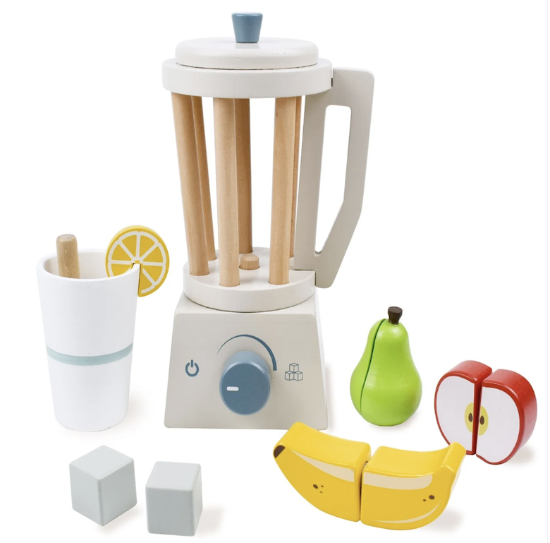 wooden smoothie maker toy