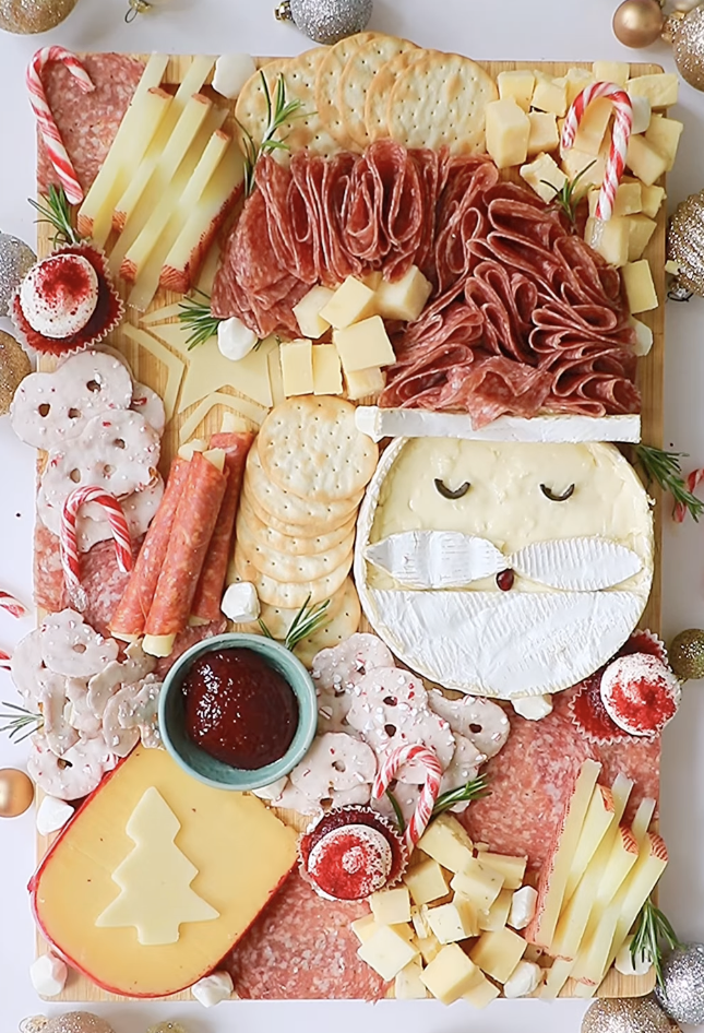 Fun Ideas For A Legendary Christmas Party Charcuterie Board - The Unlikely  Hostess