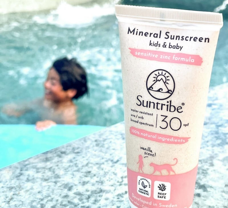 suntribe safe sunscreen baby and kids