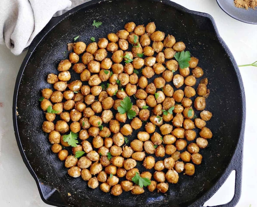 sauteed chickpeas